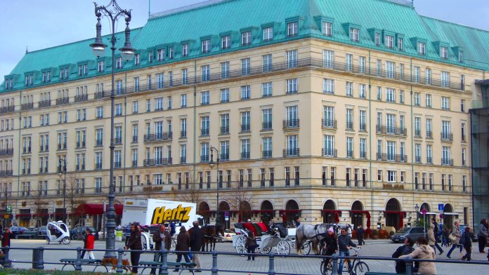 L'hôtel Adlon Kempiski de Berlin.