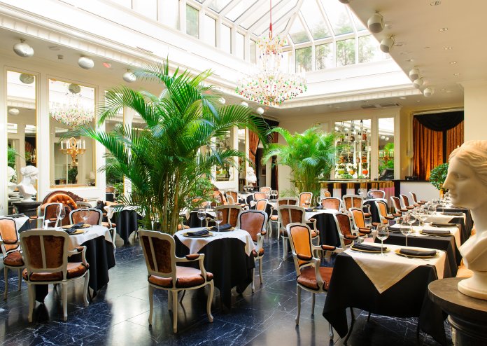 Restaurant du Grand Palace Hôtel (Riga). Crédit photo Grand Palace Hôtel.