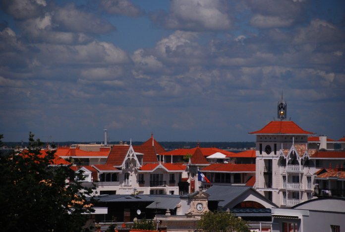 Panorama d'Arcachon depuis les hauteurs de la Ville d'Hiver.
