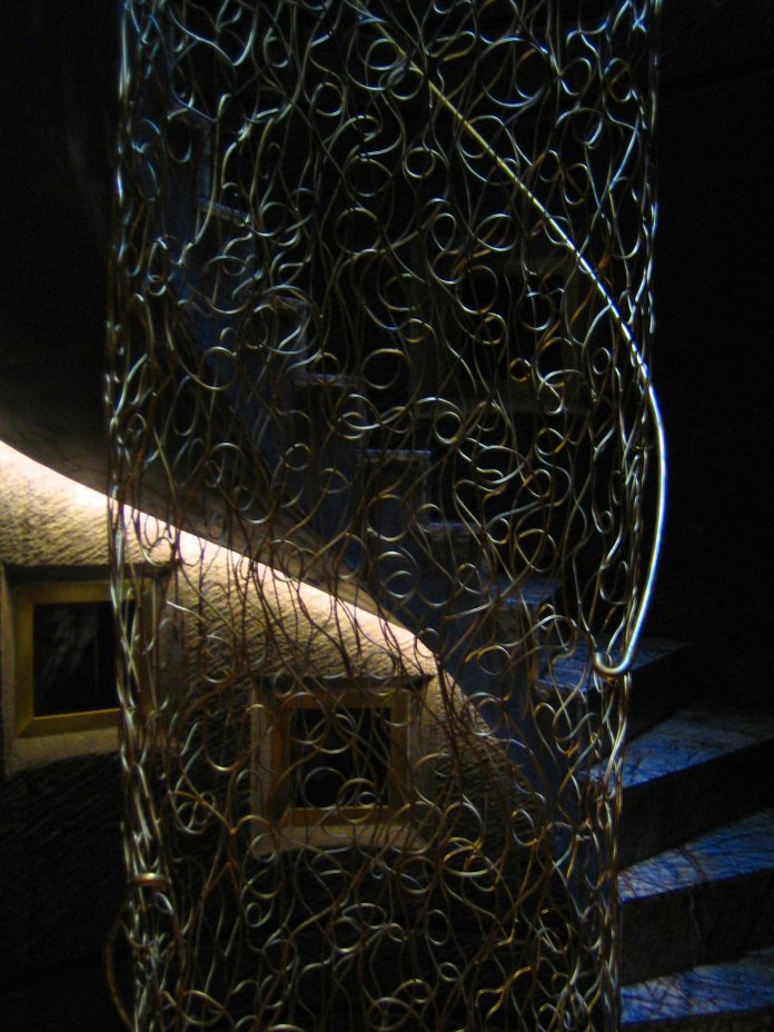 Cage d'escalier de l'hôtel Bagues.