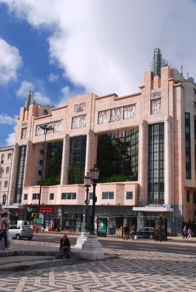 Eden, place Restauradores, Lisbonne, Lisboa, Portugal