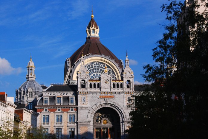 Gare centrale Anvers, Antwerp, Antwerpen, Belgium, Flandres.