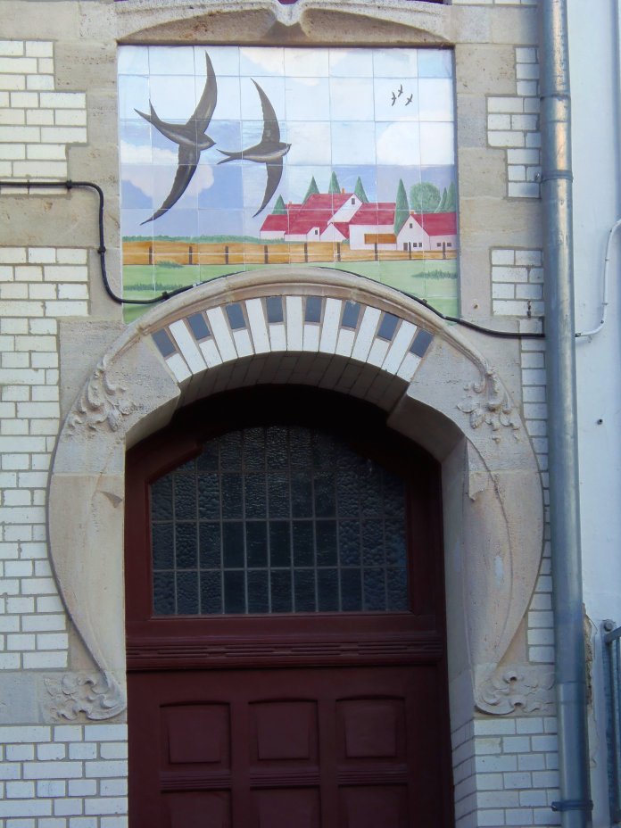 Hirondelles, Zurenborg, Anvers, Antwerp, Antwerpen, Belgium, Flandres