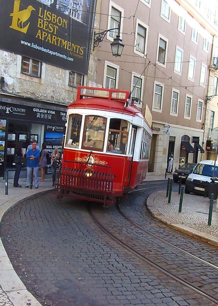 Tramways, Lisbonne, Lisboa, Portugal