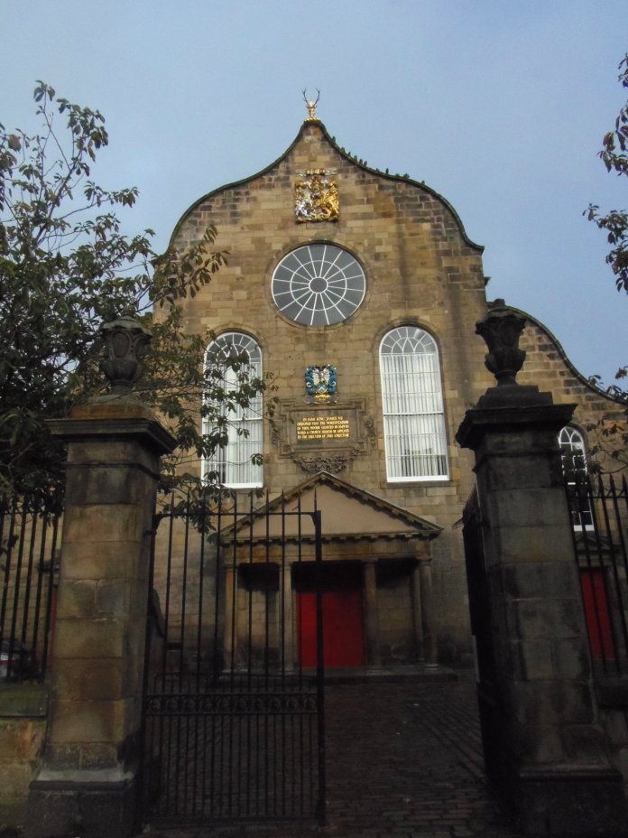 Chemin Hoolyroodhouse Edimourg