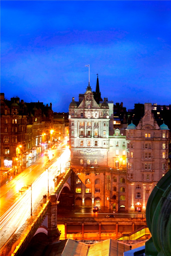 Silhouette Scotsman Edimbourg Edinburgh