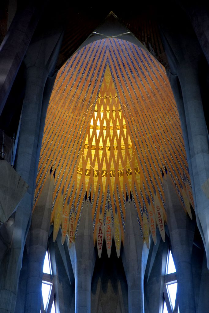 Lumière Sagrada Familia Barcelone Barcelona