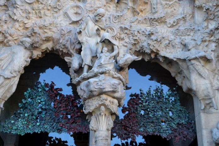 Nativité Sagrada Familia Barcelone Barcelona