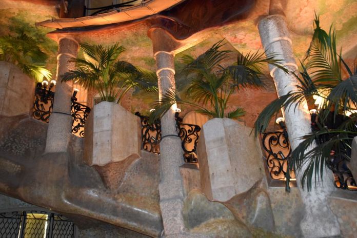 Cour intérieure Pedrera Barcelone Barcelona