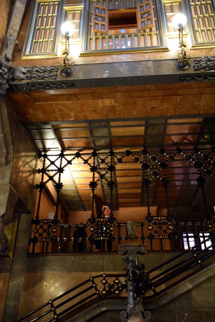 salon de musique Palais Güell Barcelone Barcelona