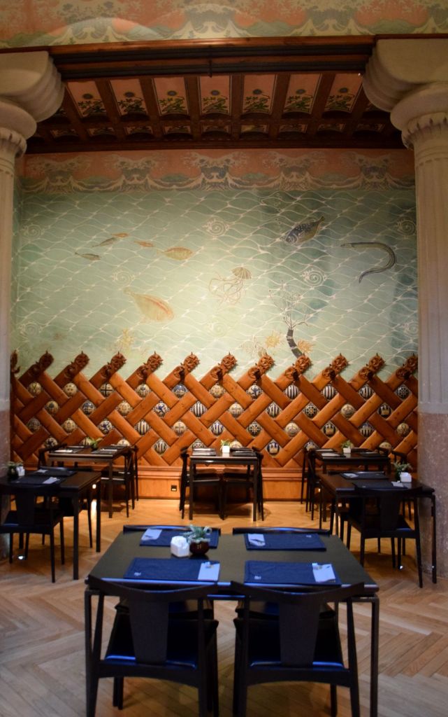 colonnes hôtel Espana Barcelone Barcelona