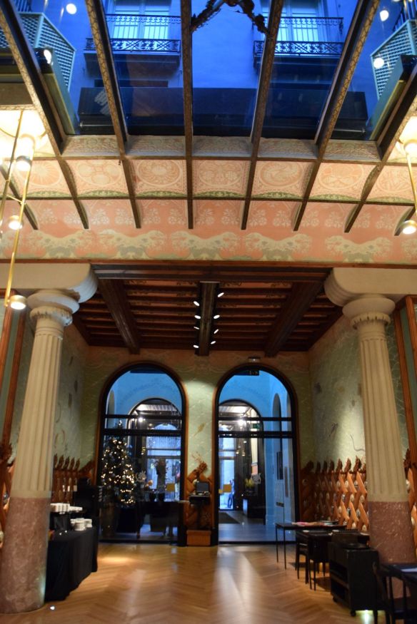 verrière hôtel espana barcelone barcelona