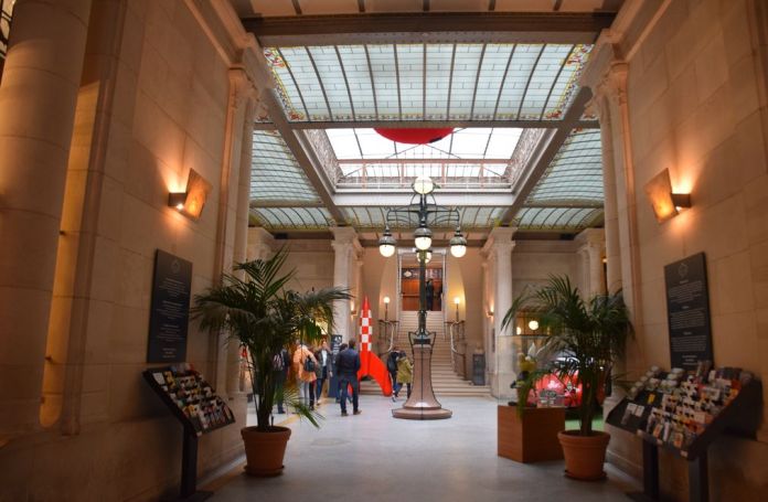 Centre belge de la bande dessinée Bruxelles Brussels intérieur.