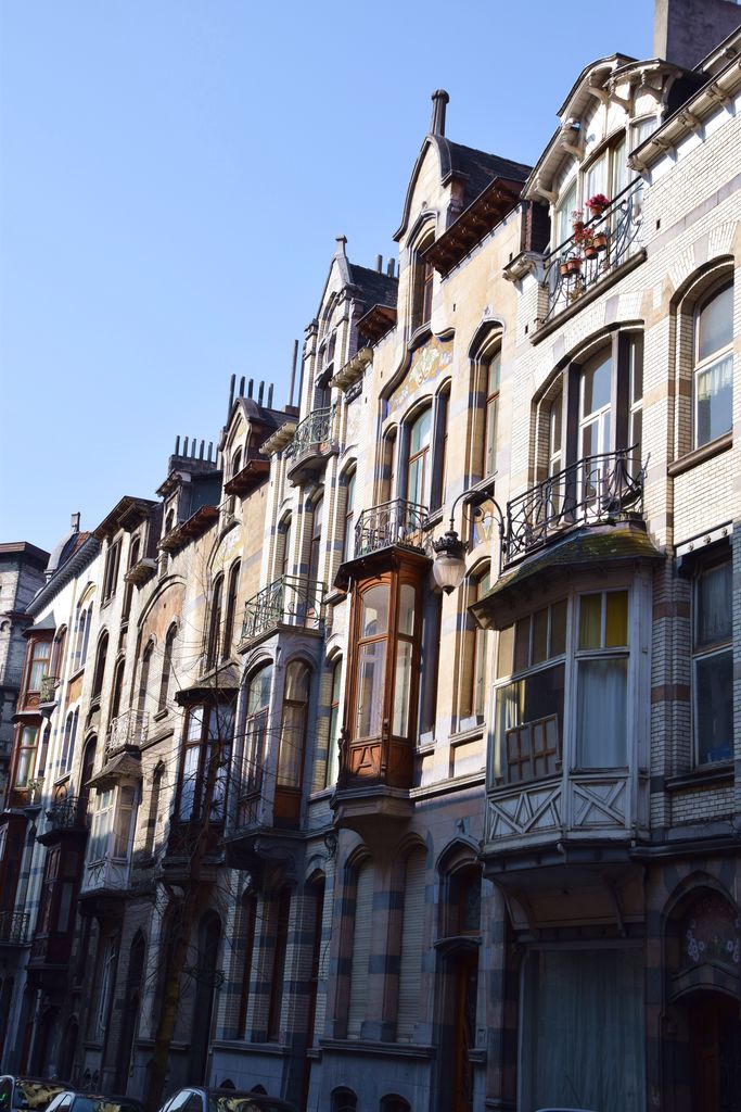 Enfilade Art nouveau Bruxelles Brussels