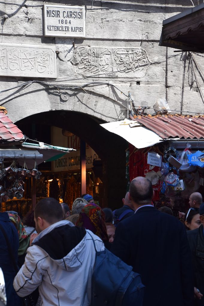 Entrée bazar égyptien Istanbul