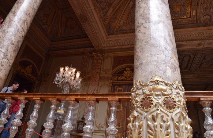 Détail rampe palais dolmabahce Istanbul