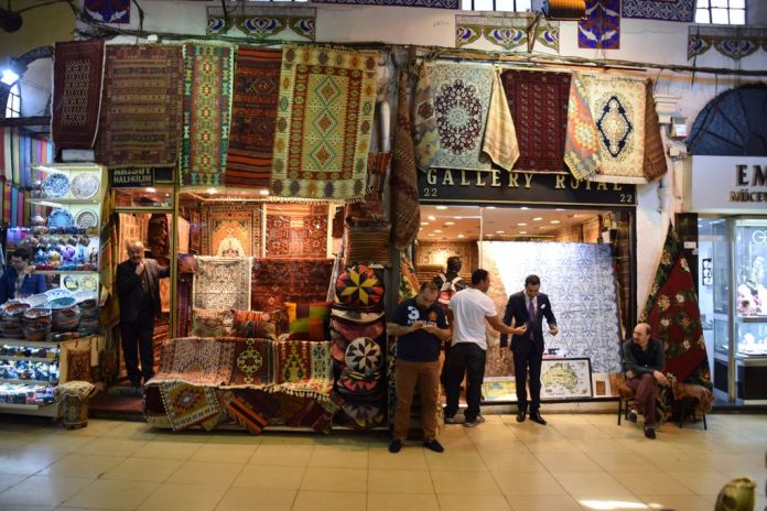 marchand de tapis Grand Bazar Istanbul