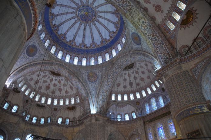 céramique Mosquée bleue