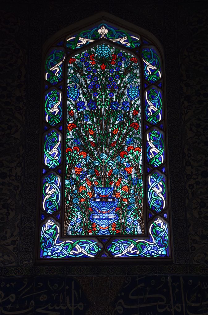 vitraux harem topkapi istanbul