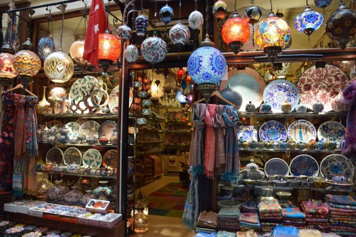 shopping touristes istanbul