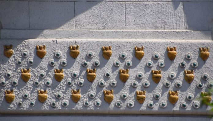 Maison des imprimeurs, céramique Budapest Hongrie Hungary