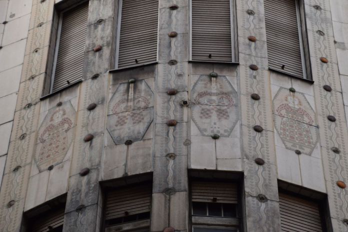 frise Arkad Bazar Budapest Hongrie Hungary