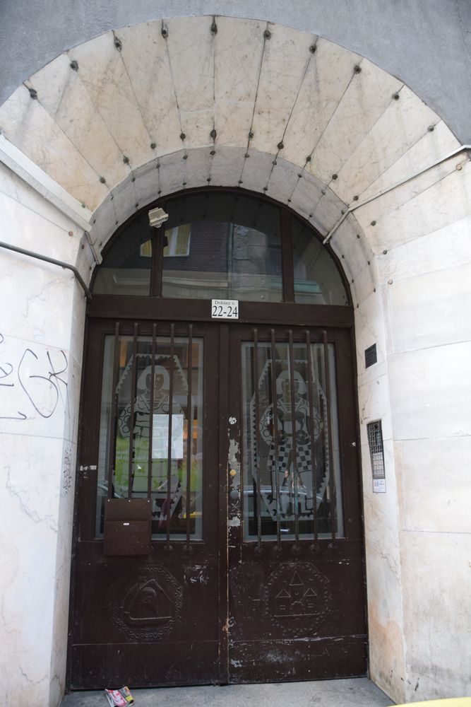 porte Arkad Bazar Budapest Hongrie Hungary