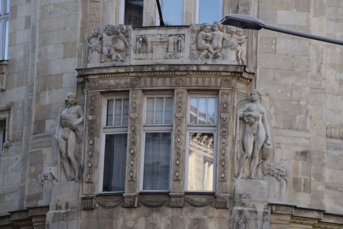 angle arrondi Budapest Hongrie Hungary