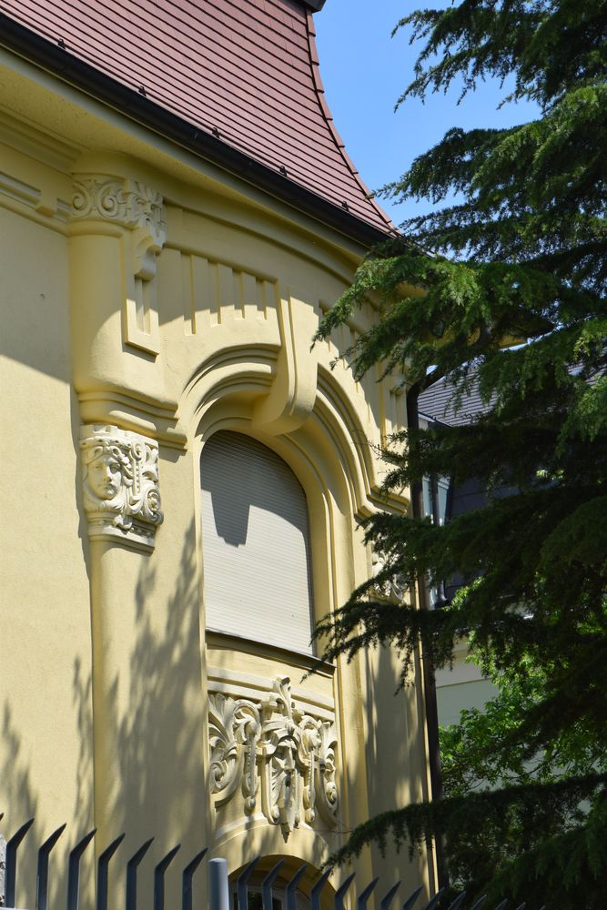 fenêtre Art nouveau Budapest Hongrie Hungary