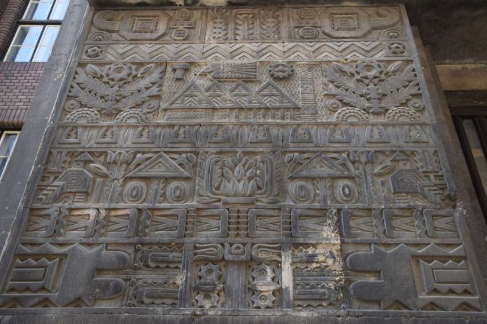 panneau rue Vas Budapest Hongrie Hungary