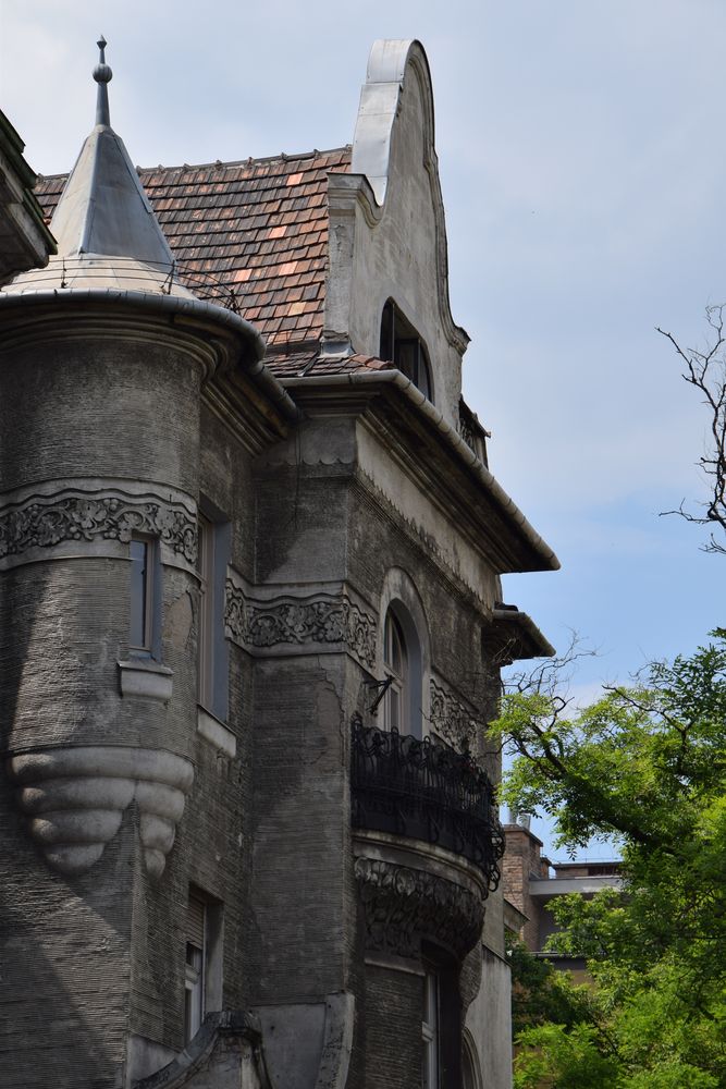 tourelle Budapest Hongrie Hungary