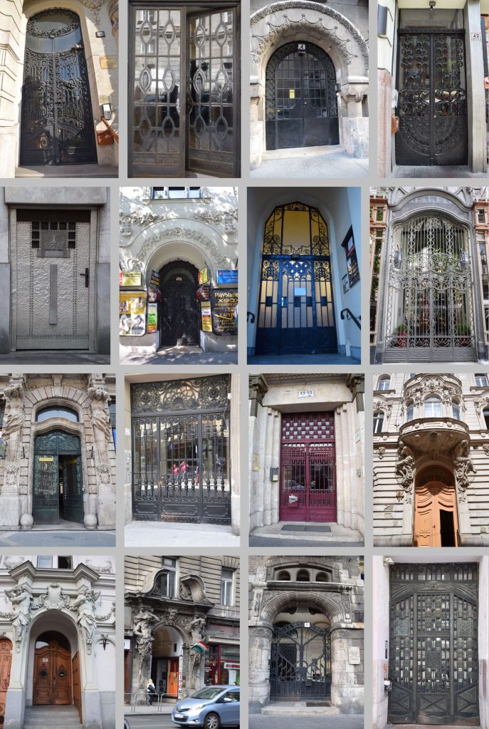 portes Budapest Hongrie Hungary