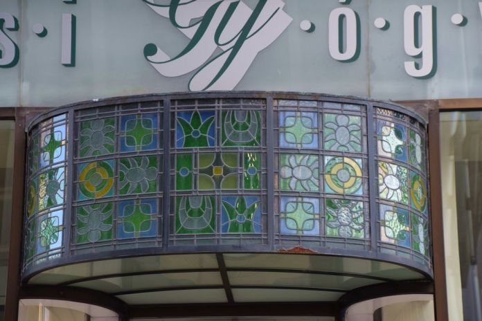 vitraux rozsalvolgyi Budapest Hongrie Hungary