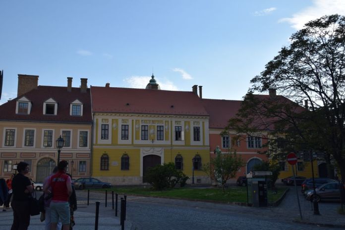 fin de journée à Buda Budapest Hongrie Hungary