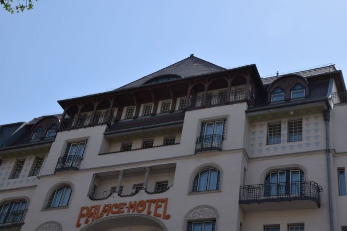 galerie Palace Hotel Budapest Hongrie Hungary
