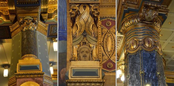 académie Liszt Budapest hongrie Hungary colonnes