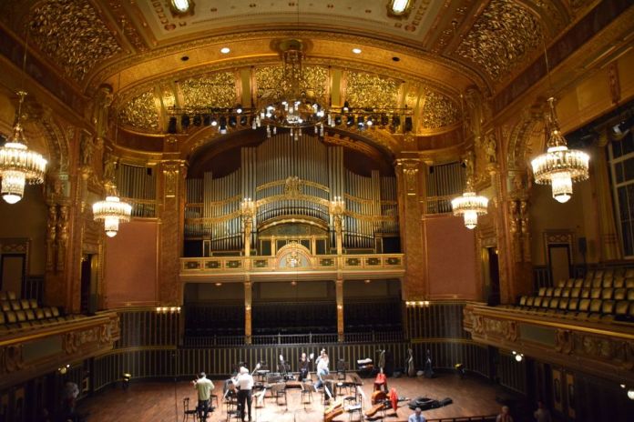 salle spectacle Académie Liszt Budapest Hongrie Hungary