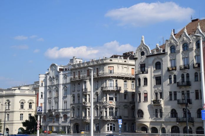 immeubles style Budapest Hongrie Hungary