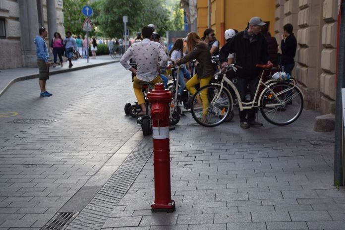 trottinettes Budapest Hongrie Hungary