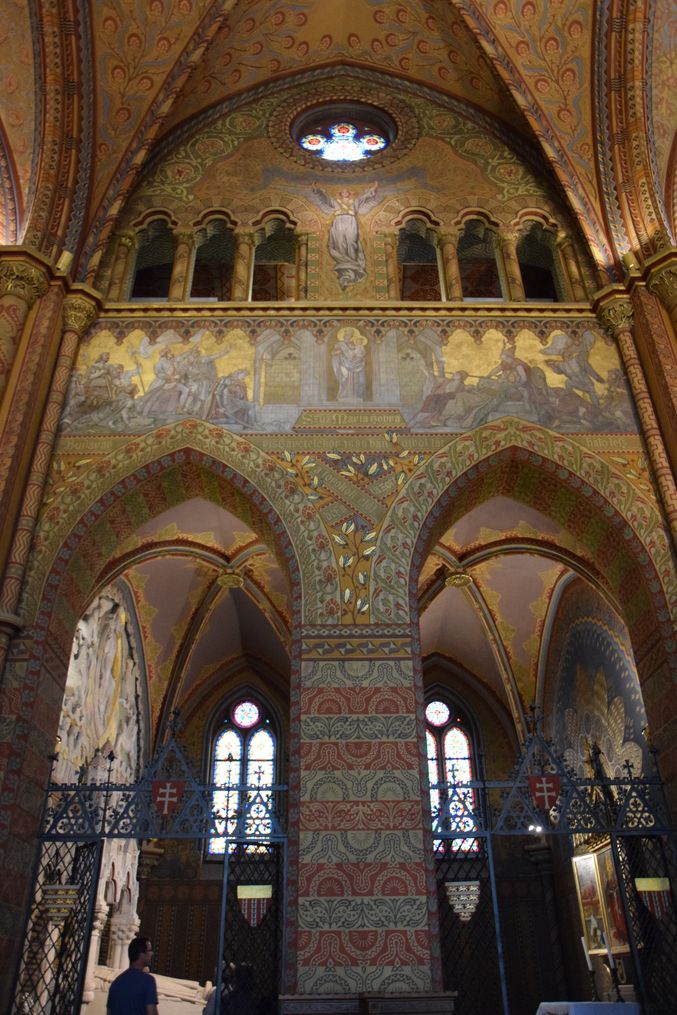travée église Mathias Budapest Hongrie Hungary