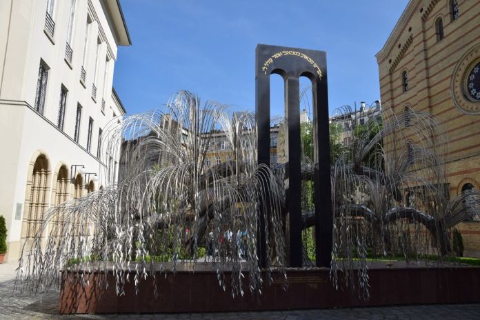 mémorial grande synagogue Budapest Hongrie Hungary