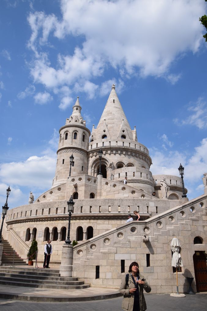 Bastion des Pêcheurs Tourelles Budapest Hongrie Hungary