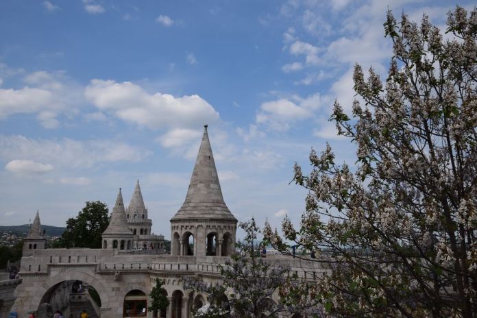 chemin de ronde Bastion des Pêcheurs Budapest Hongrie Hungary