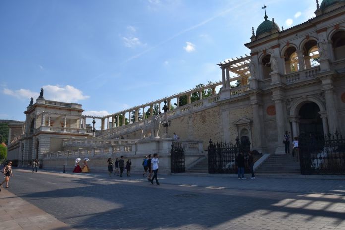 pavillon du jardin royal Budapest Hongrie Hungary