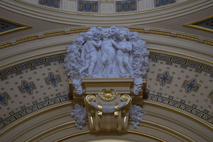 décor Bains Szechnyi Budapest Hongrie Hungary