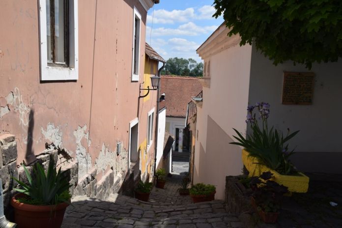 passage escalier Szentendre Hongrie