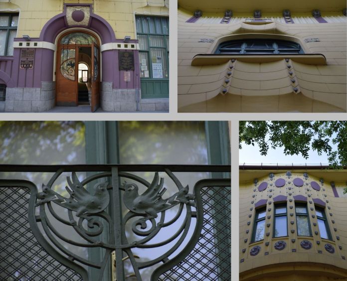 Ferronnerie, reliefs, Subotica, Serbie.