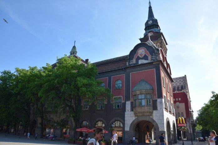 mairie Subotica Serbie