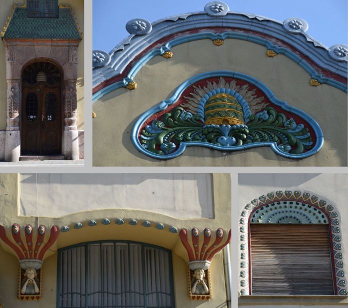 décors caisse d'épargne Subotica Serbie