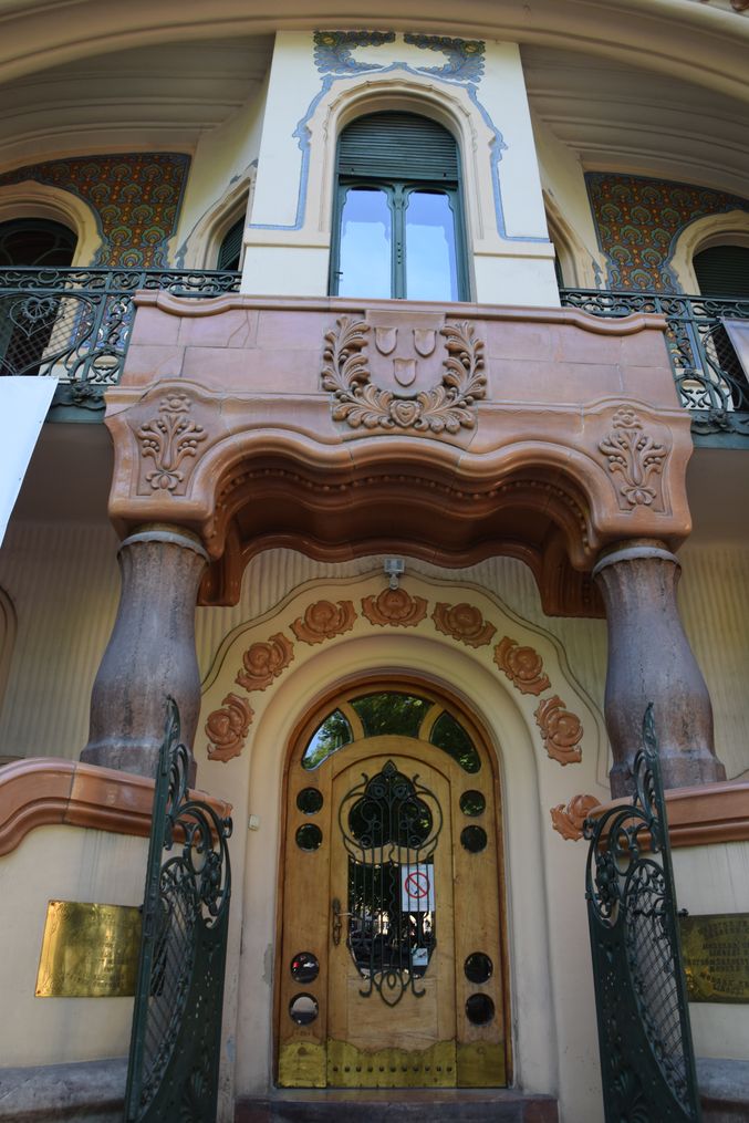 entrée Palais Raichle Subotica Serbie